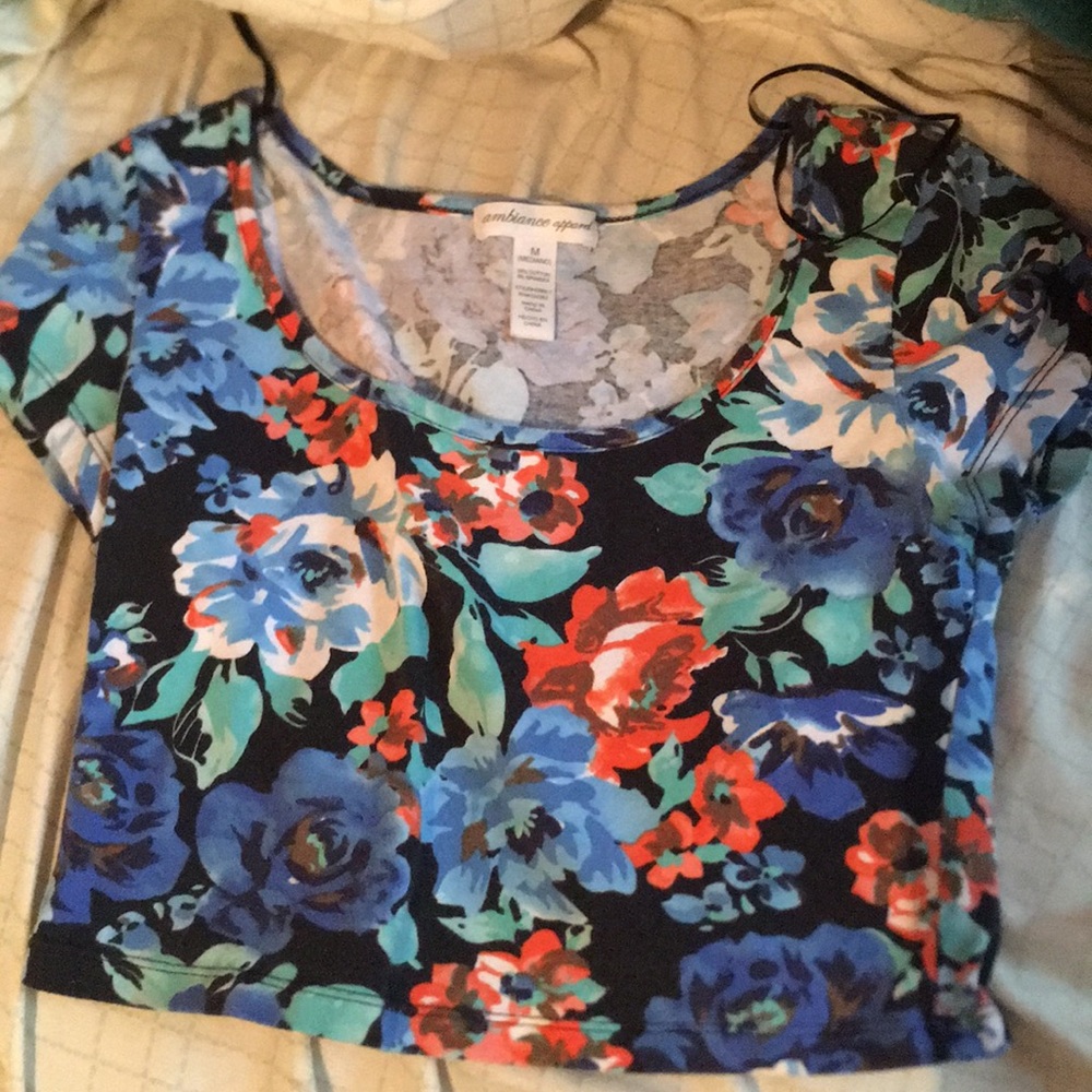 This crop top is in good condition.